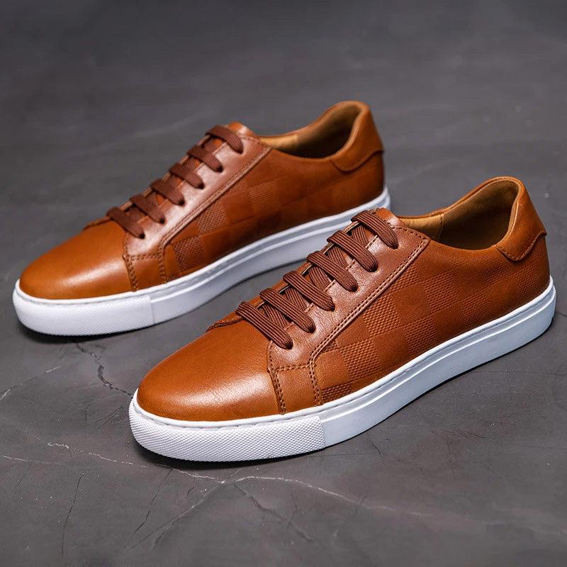 Beckett™ - Classic Leather Sneaker - Mia Montreal