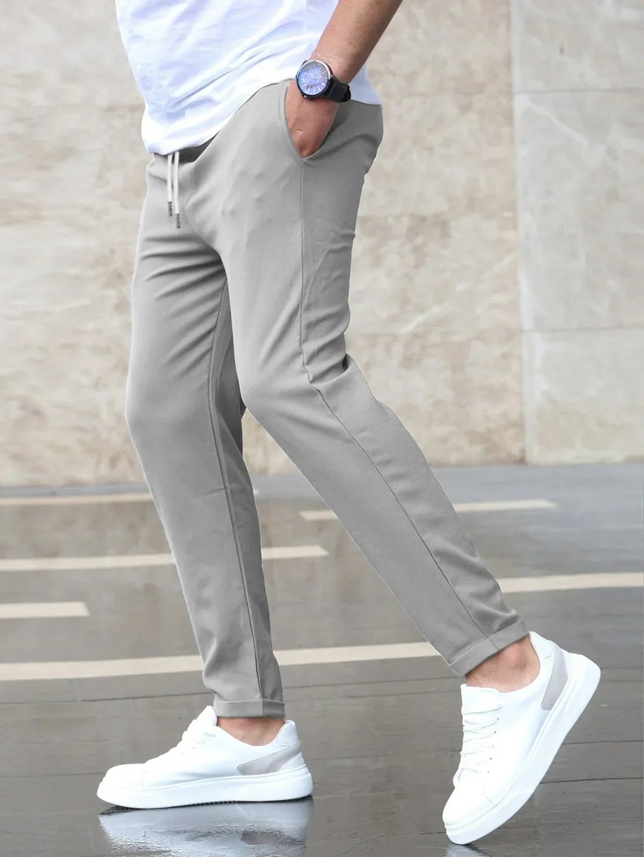 Connor™ - Tailored Stretch Pants - Mia Montreal