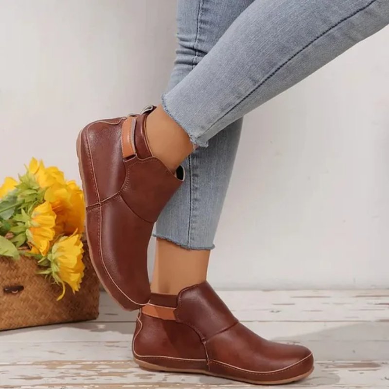 Ella™ - Effortless Comfort Slip - On Boots - Mia Montreal