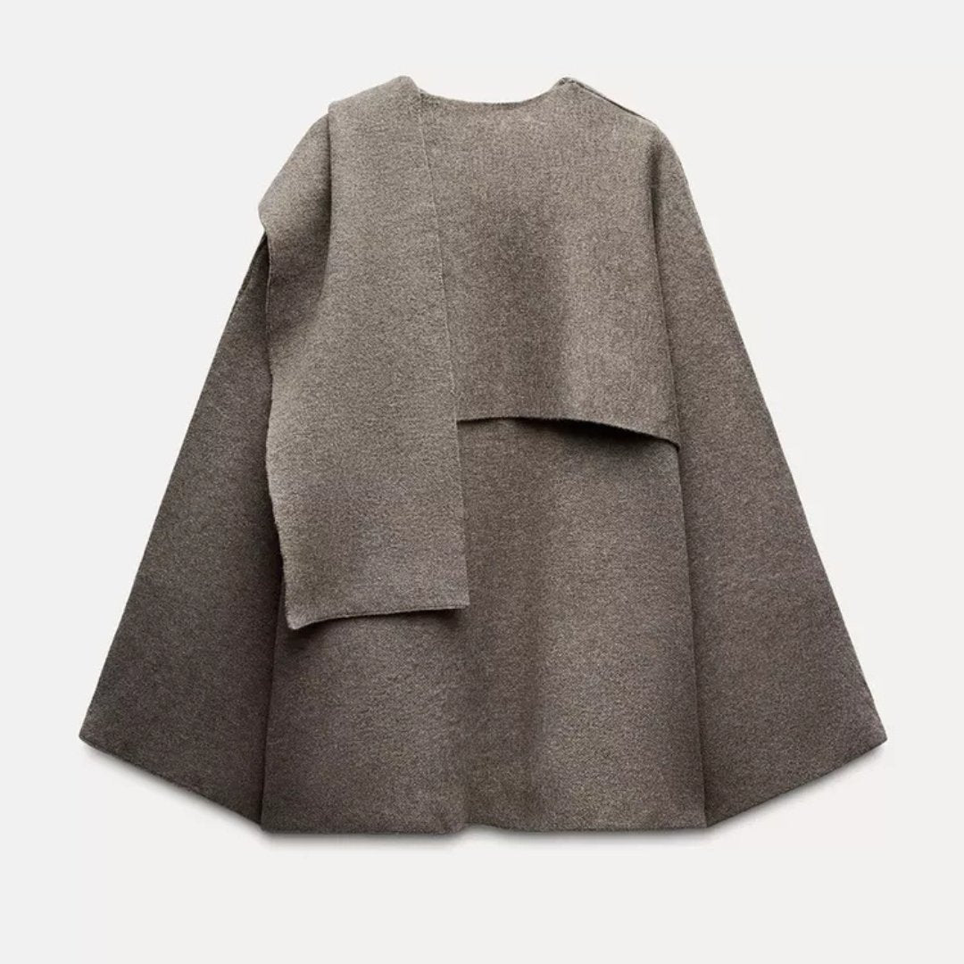 Elle™ - Luxe Viral Cape Coat - Mia Montreal