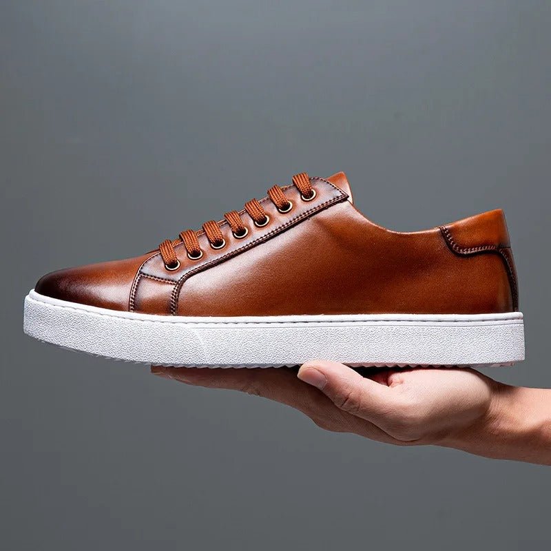 Elliot™ Luxe Leather Sneaker - Mia Montreal