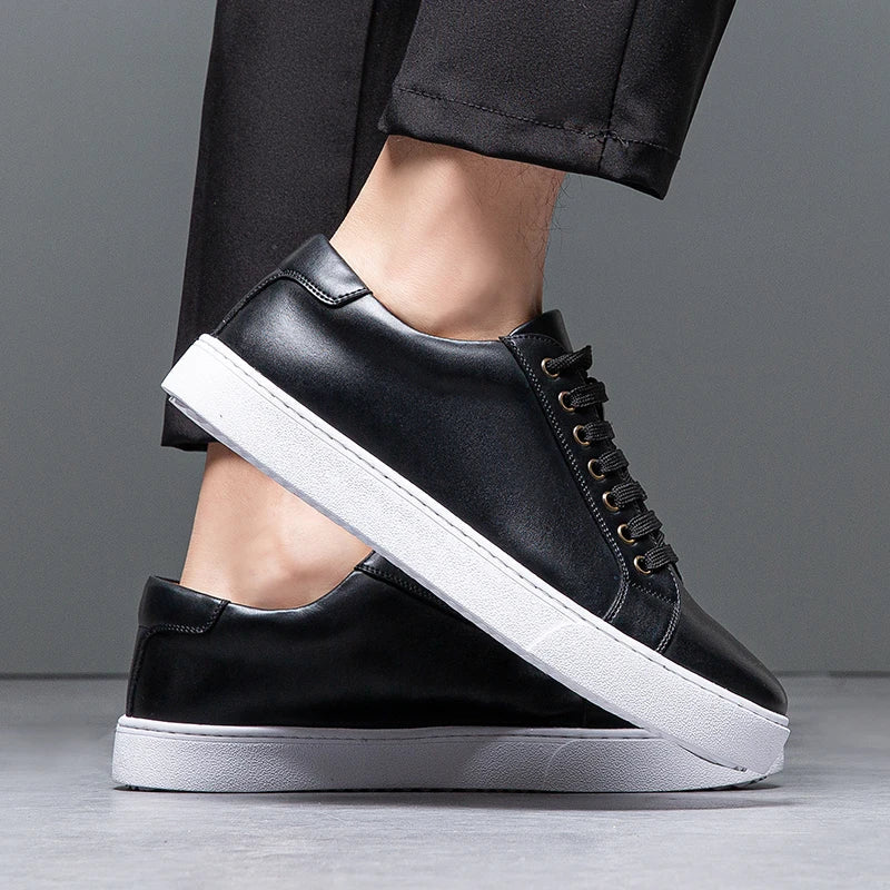 Elliot™ Luxe Leather Sneaker - Mia Montreal