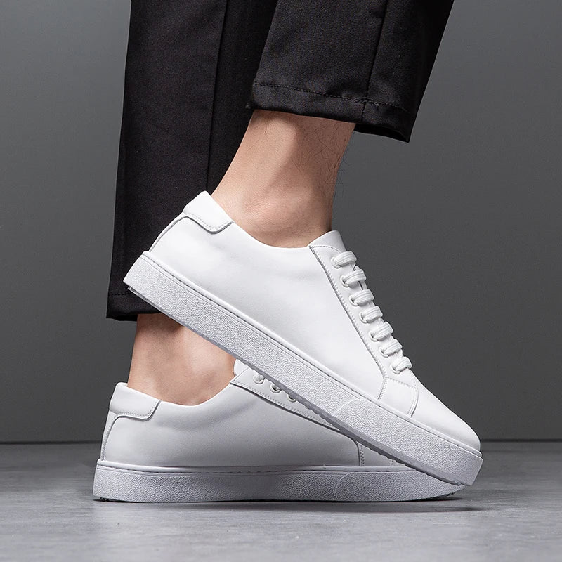 Elliot™ Luxe Leather Sneaker - Mia Montreal