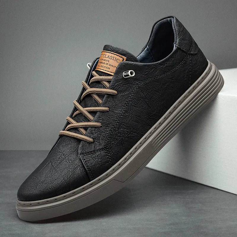 Elliot™ - Luxe Leather Sneaker - Mia Montreal