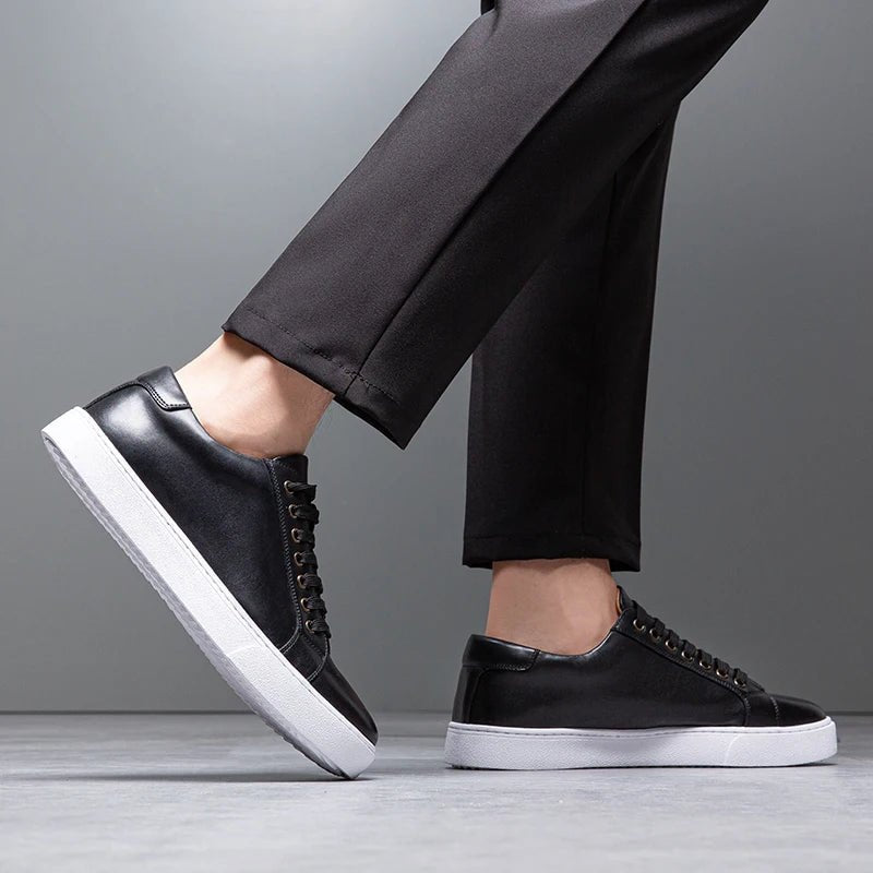 Elliot™ Luxe Leather Sneaker - Mia Montreal