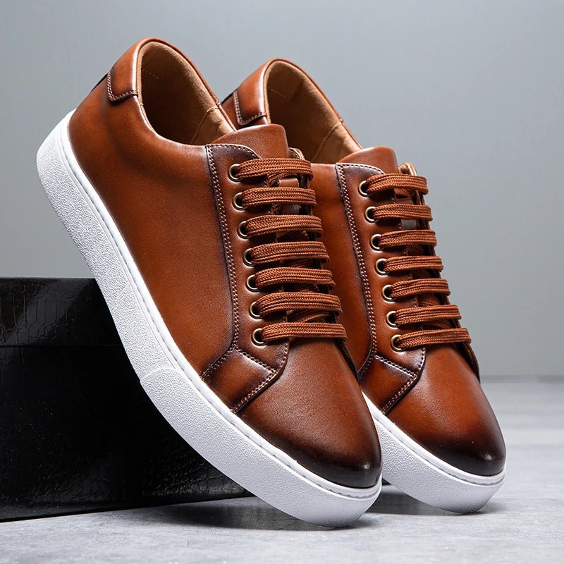 Elliot™ Luxe Leather Sneaker - Mia Montreal