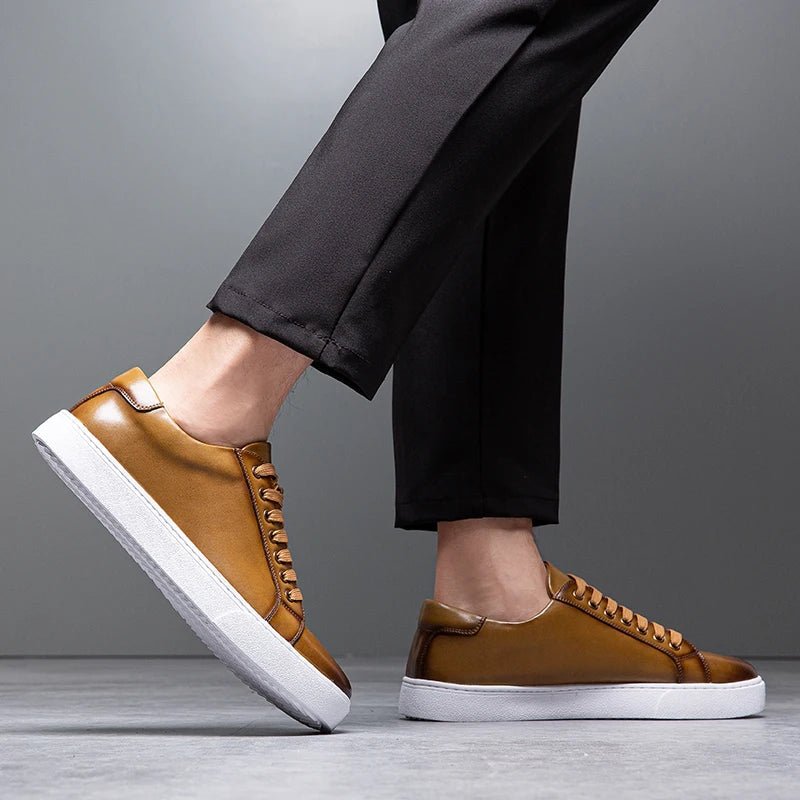 Elliot™ Luxe Leather Sneaker - Mia Montreal