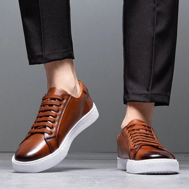 Elliot™ Luxe Leather Sneaker - Mia Montreal