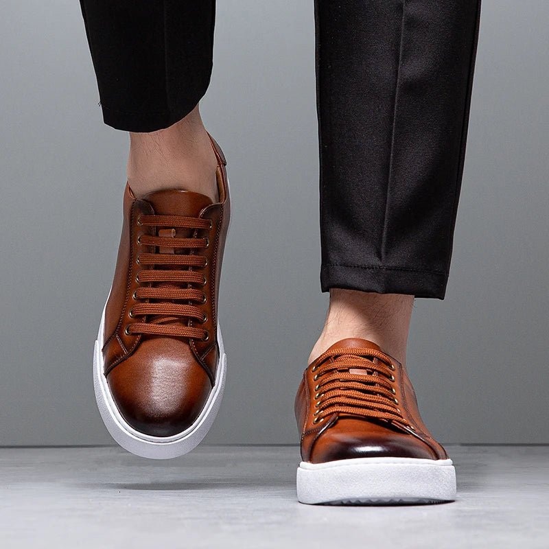 Elliot™ Luxe Leather Sneaker - Mia Montreal