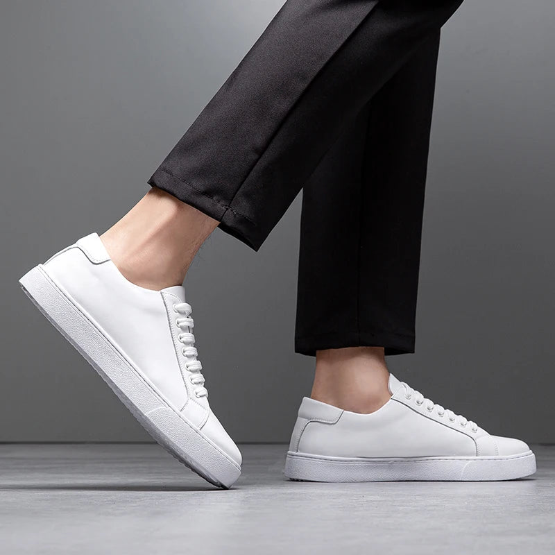 Elliot™ Luxe Leather Sneaker - Mia Montreal