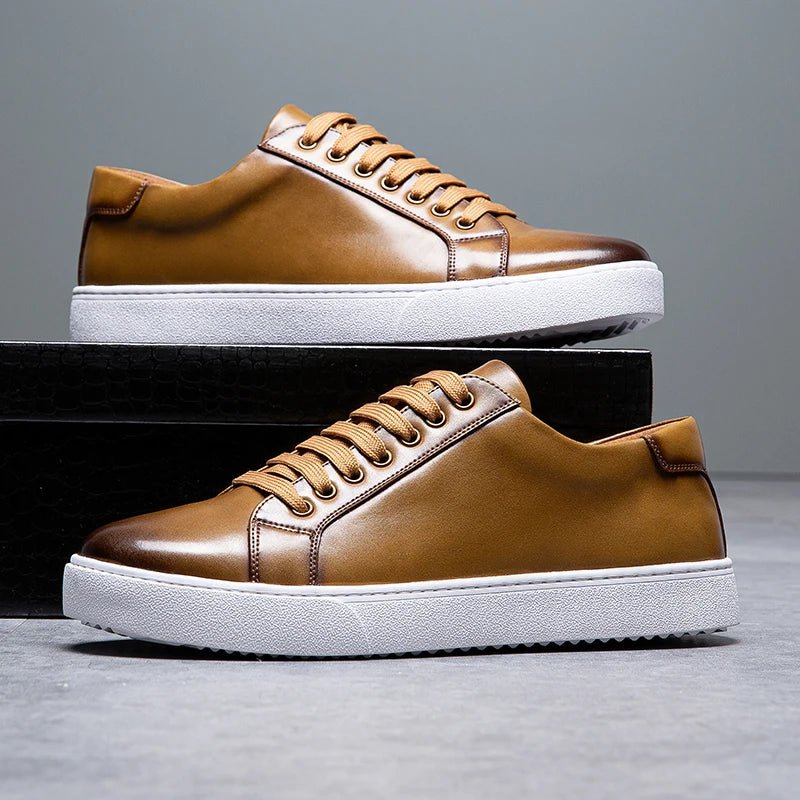 Elliot™ Luxe Leather Sneaker - Mia Montreal