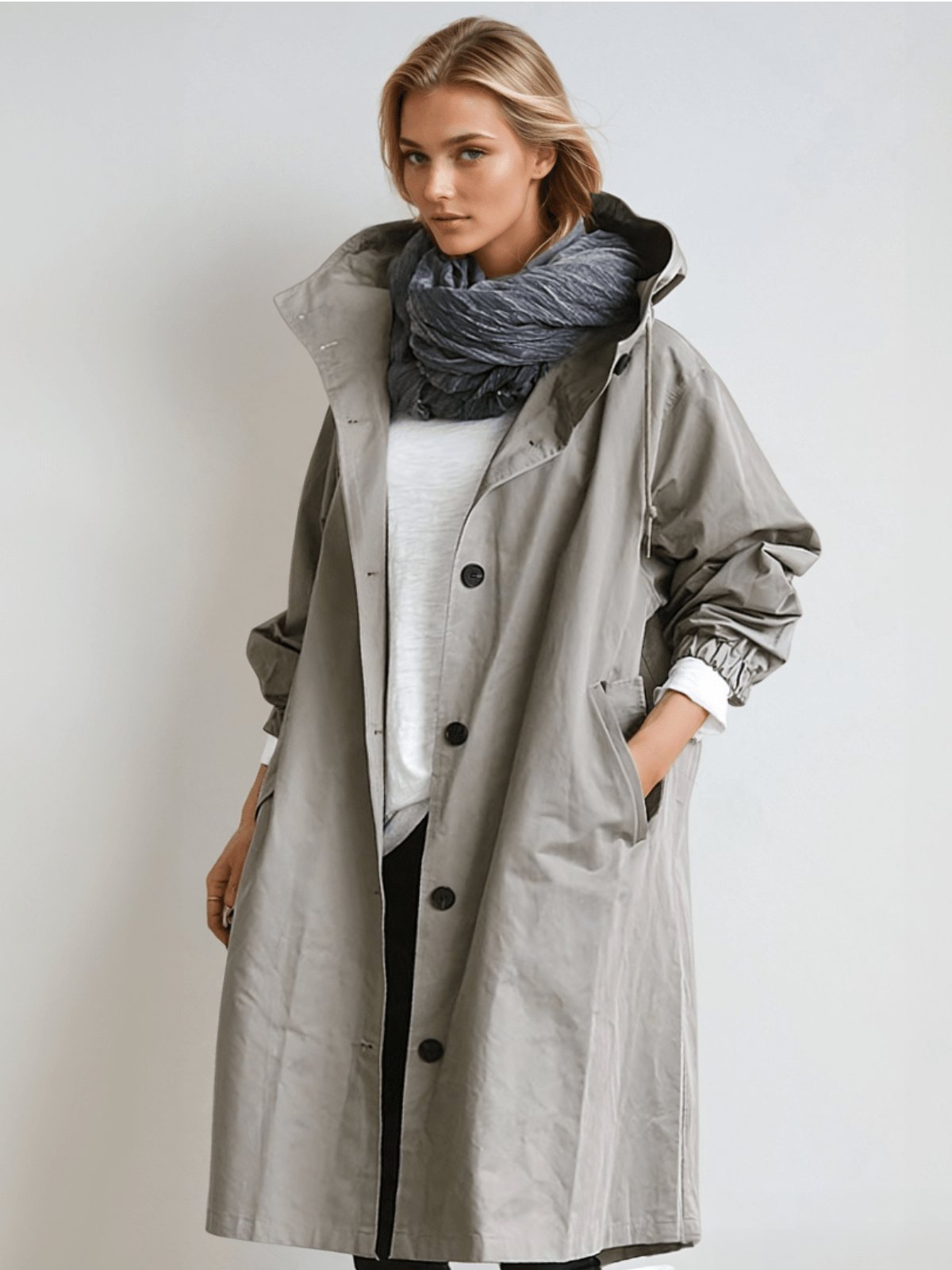 Harper™ - Luxe Water - Repellent Trench - Mia Montreal