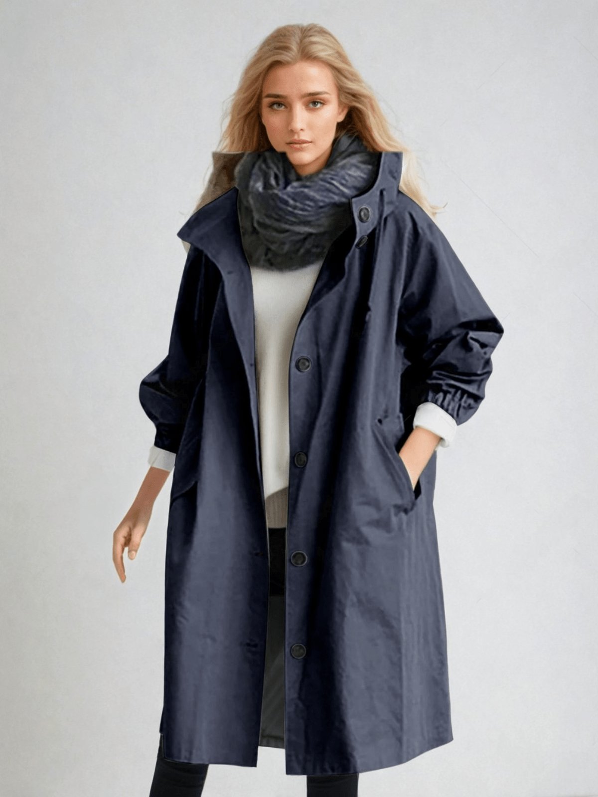 Harper™ - Luxe Water - Repellent Trench - Mia Montreal