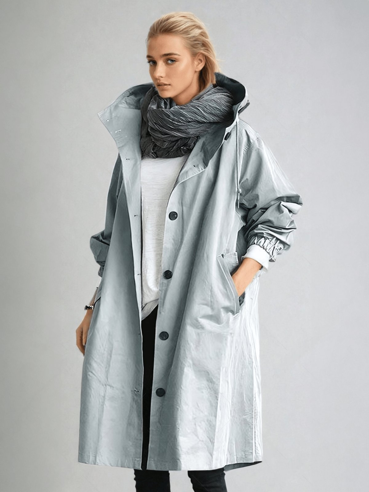 Harper™ - Luxe Water - Repellent Trench - Mia Montreal