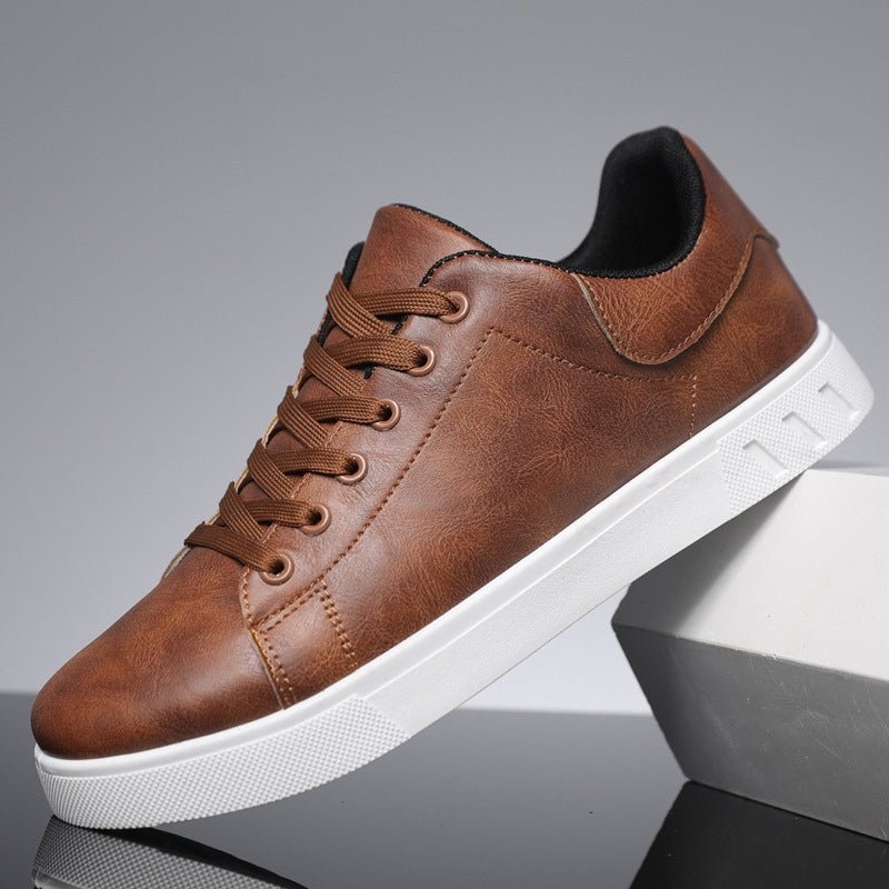 Hudson™ - Classic Leather Sneaker - Mia Montreal