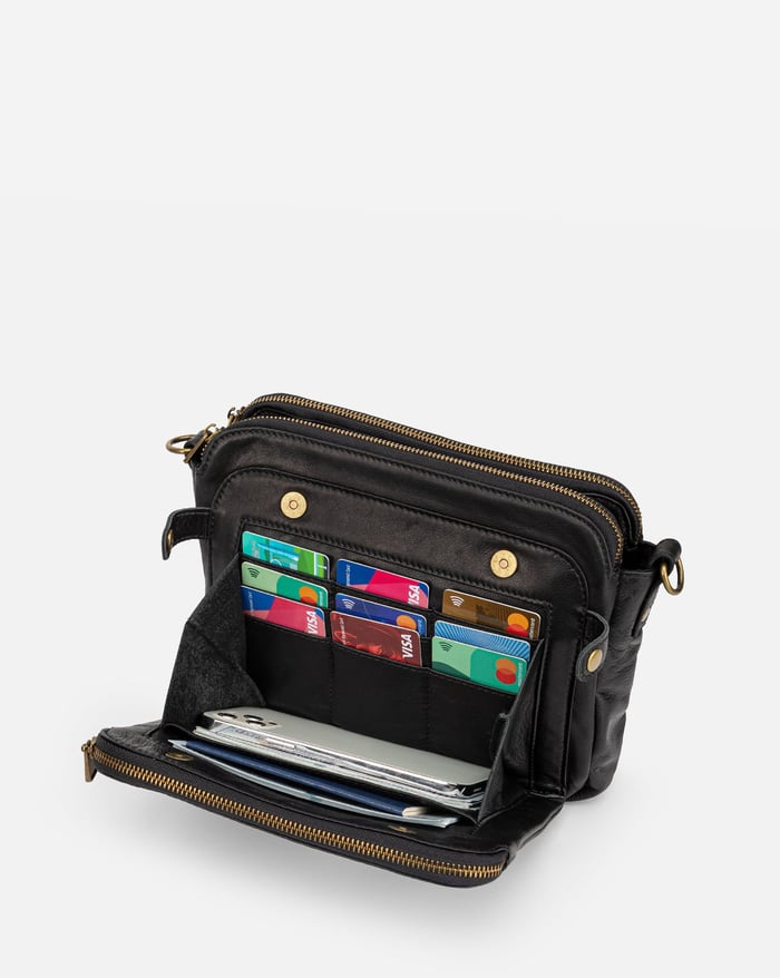 Iris™ – Deluxe Organizer Shoulder Bag - Mia Montreal