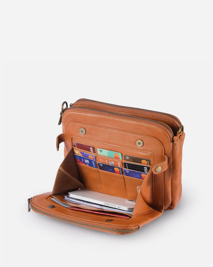 Iris™ – Deluxe Organizer Shoulder Bag - Mia Montreal