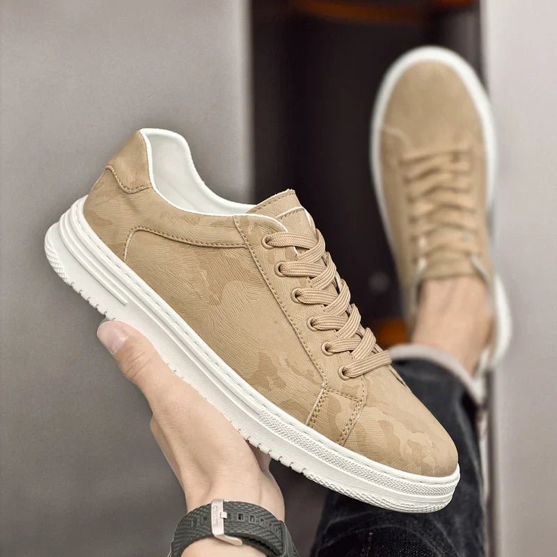 Jameson™ - Heritage Leather Sneaker - Mia Montreal