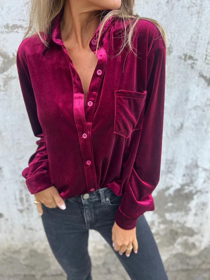 Claire™ - Luxe Velvet Top