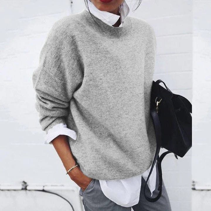 Lena™ – Cozy Everyday Pullover - Mia Montreal