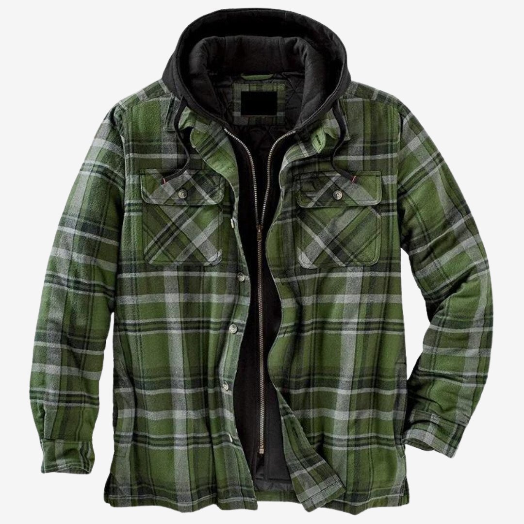 Matthew™ – The All - Day Comfort Flannel Jacket - Mia Montreal