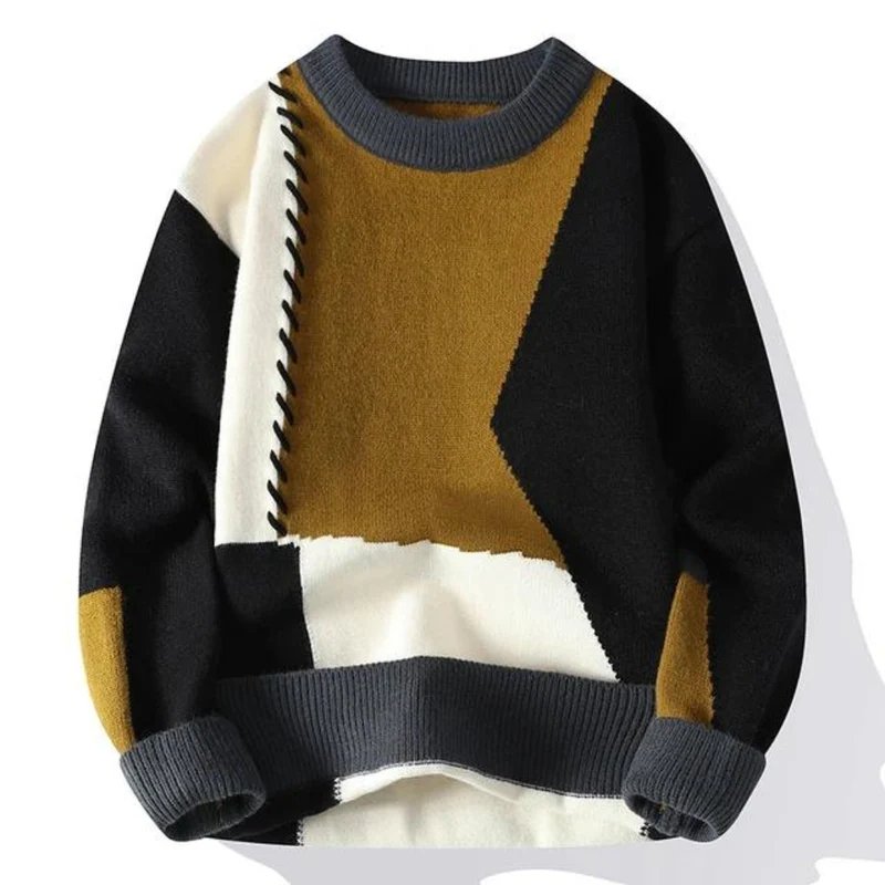 Myles™ - Luxe Patchwork Knit - Mia Montreal