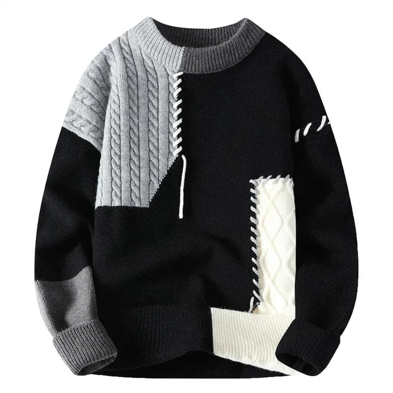 Myles™ - Luxe Patchwork Knit - Mia Montreal