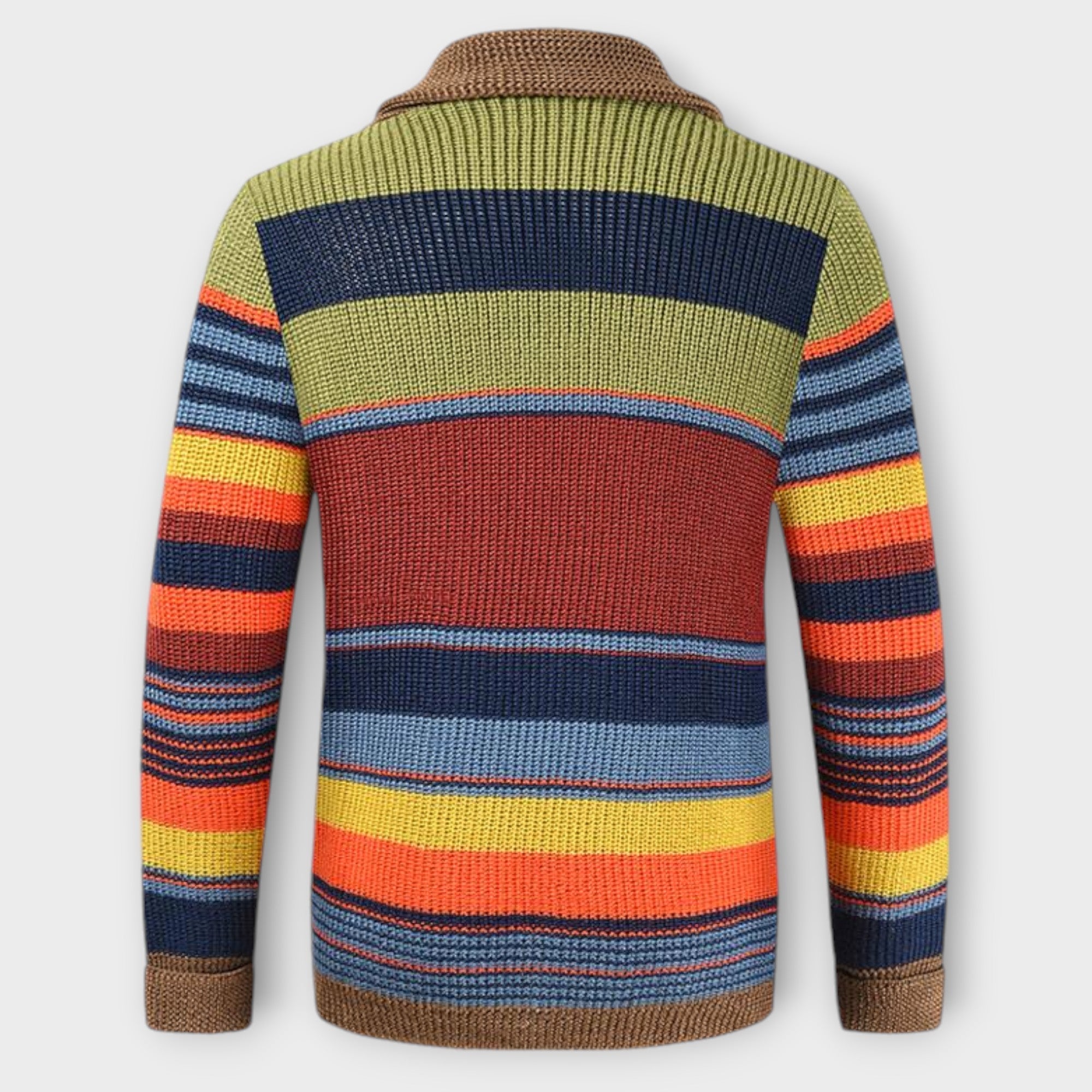 Nathan™ - Colorblock Knit Jacket - Mia Montreal