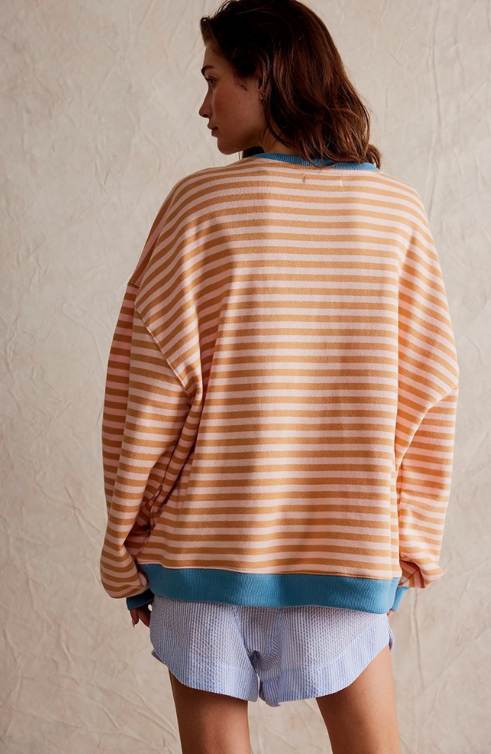 Olivia™ - Cozy Striped Sweater - Mia Montreal