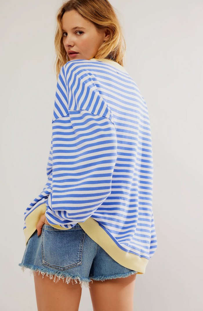 Olivia™ - Cozy Striped Sweater - Mia Montreal