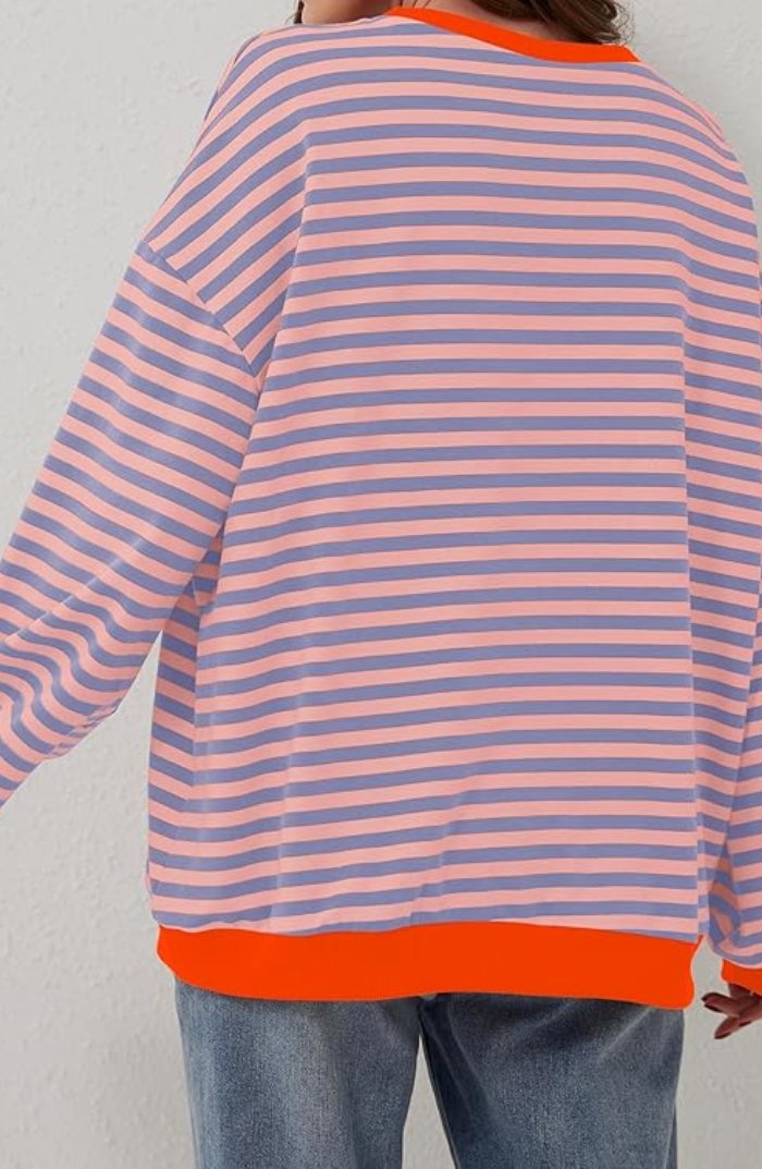 Olivia™ - Cozy Striped Sweater - Mia Montreal