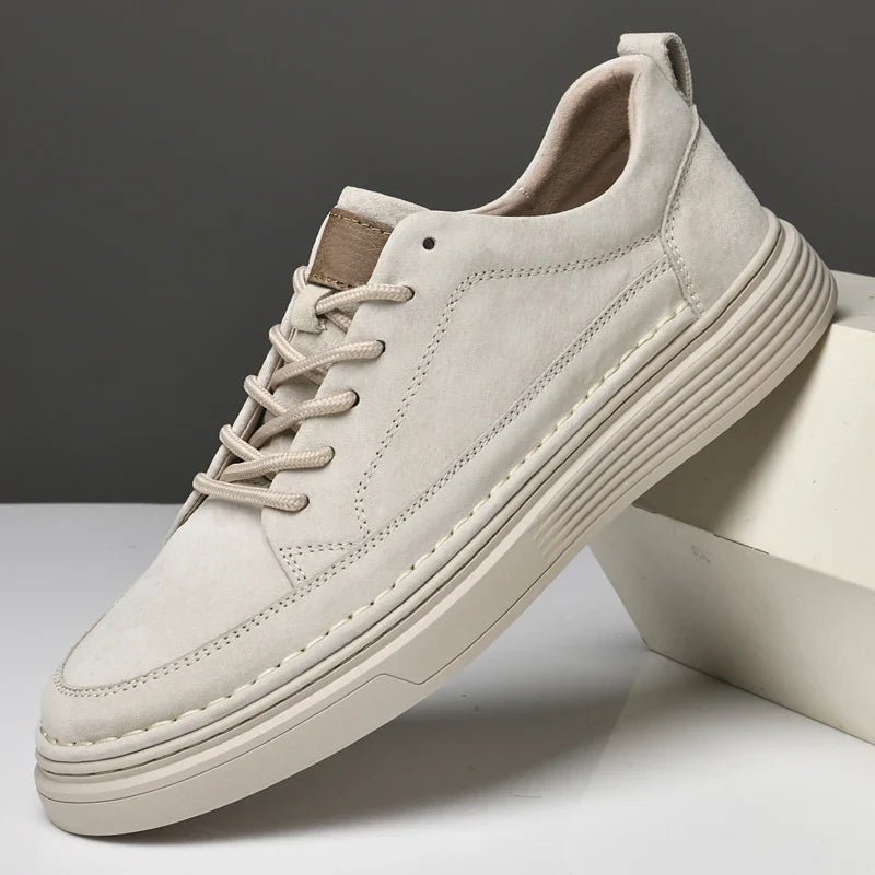 Wesley™ - Classic Leather Sneaker - Mia Montreal