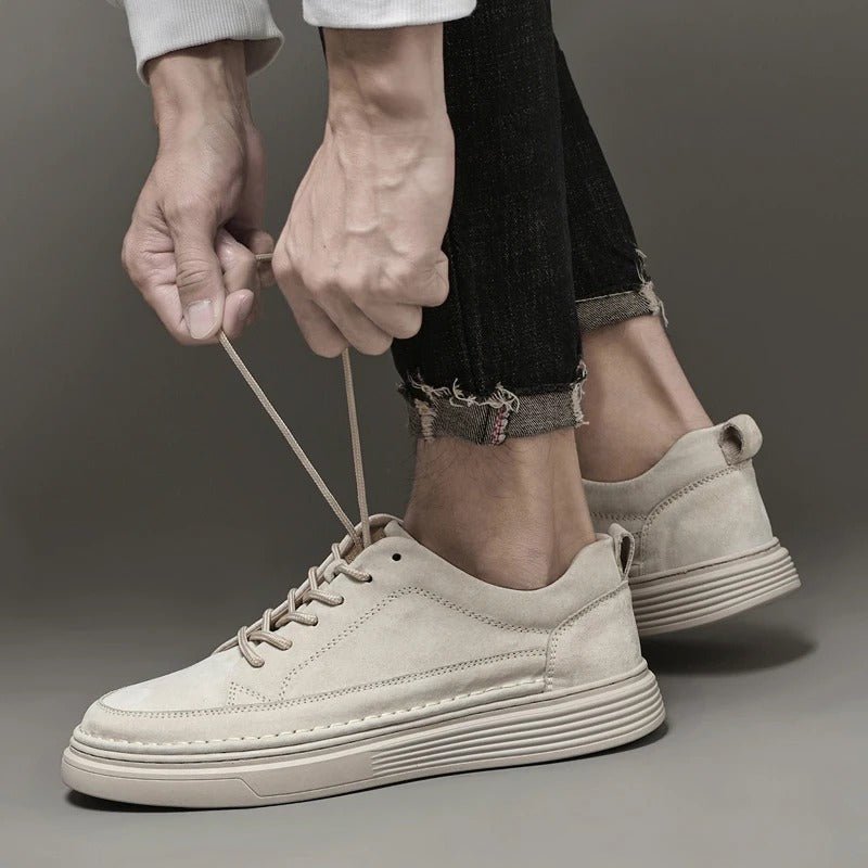 Wesley™ - Classic Leather Sneaker - Mia Montreal