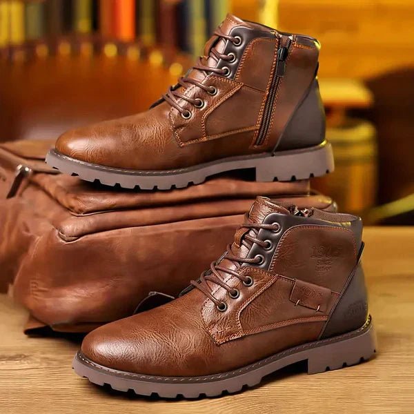 Wilder™ - Rugged Leather Hiker - Mia Montreal