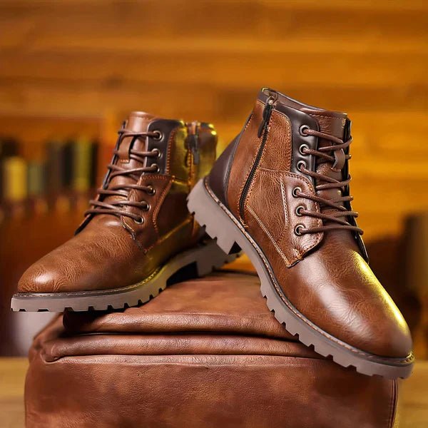 Wilder™ - Rugged Leather Hiker - Mia Montreal